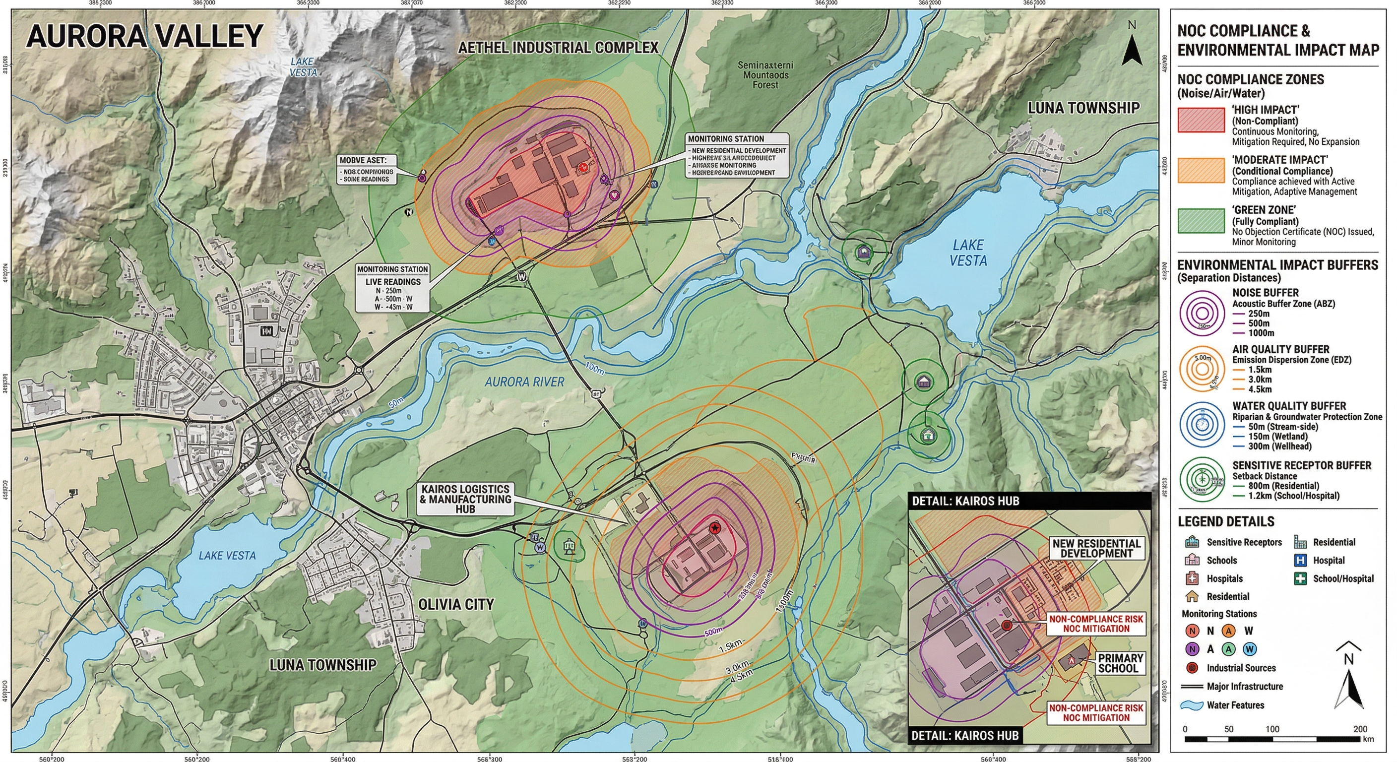 NOC impact zones detailed preview